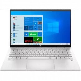 HP Pavilion X360 14-dy1031TU Intel Core i5-1155G7, DDR4 3200MHz 8GB RAM, 512GB PCIe NVMe M.2 SSD, Intel Iris Xe Graphics, 14" IPS FHD, Multi Touch, Win11 Home, Natural Silve
